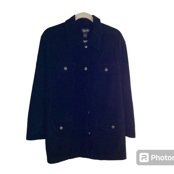 Rafaella Jackets & Blazers - Rafaella Jacket Corduroy Classic Causal Relaxed Fit Fall Staple Womens SZ M